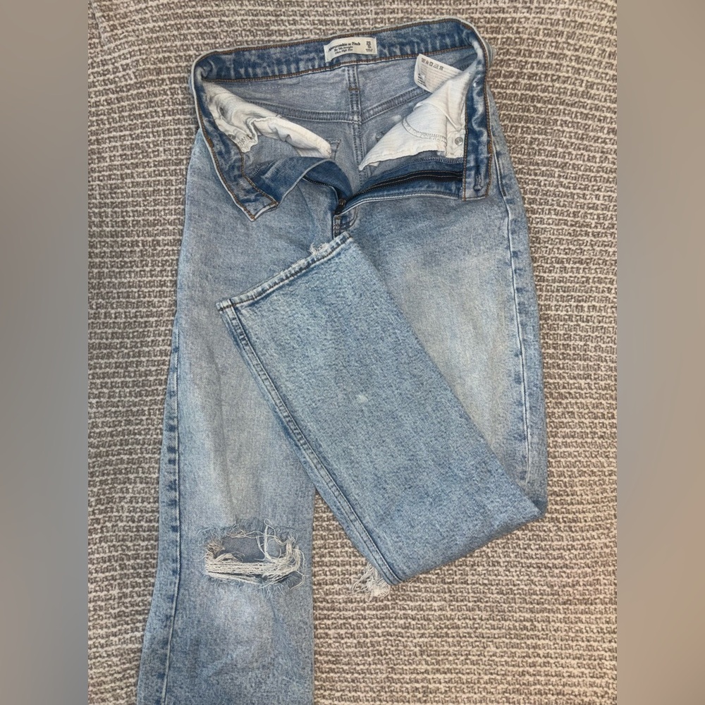 Abercrombie & Fitch Light Blue Denim Jeans